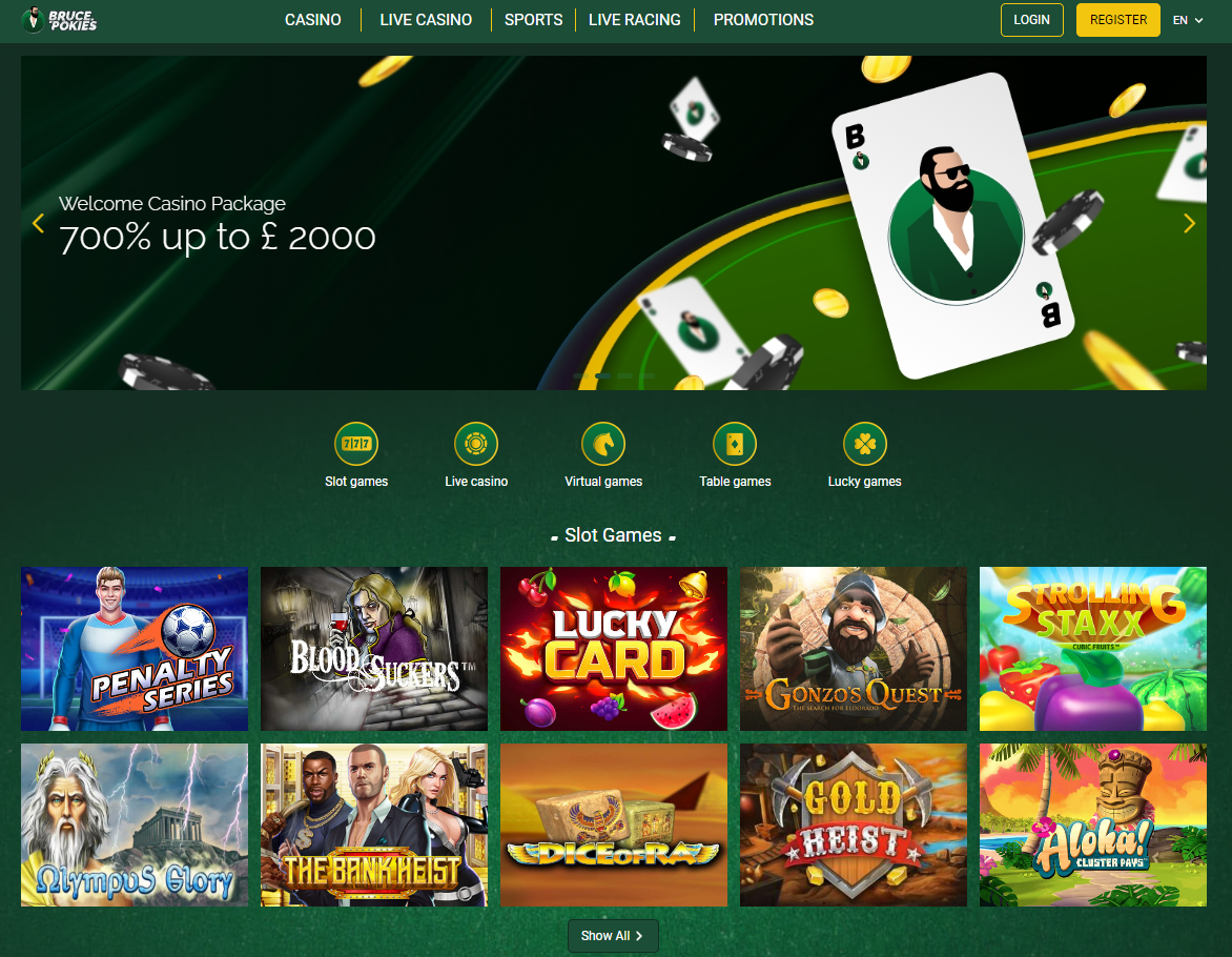 Bruce Pokies Casino Your Ultimate Guide to Online Gaming